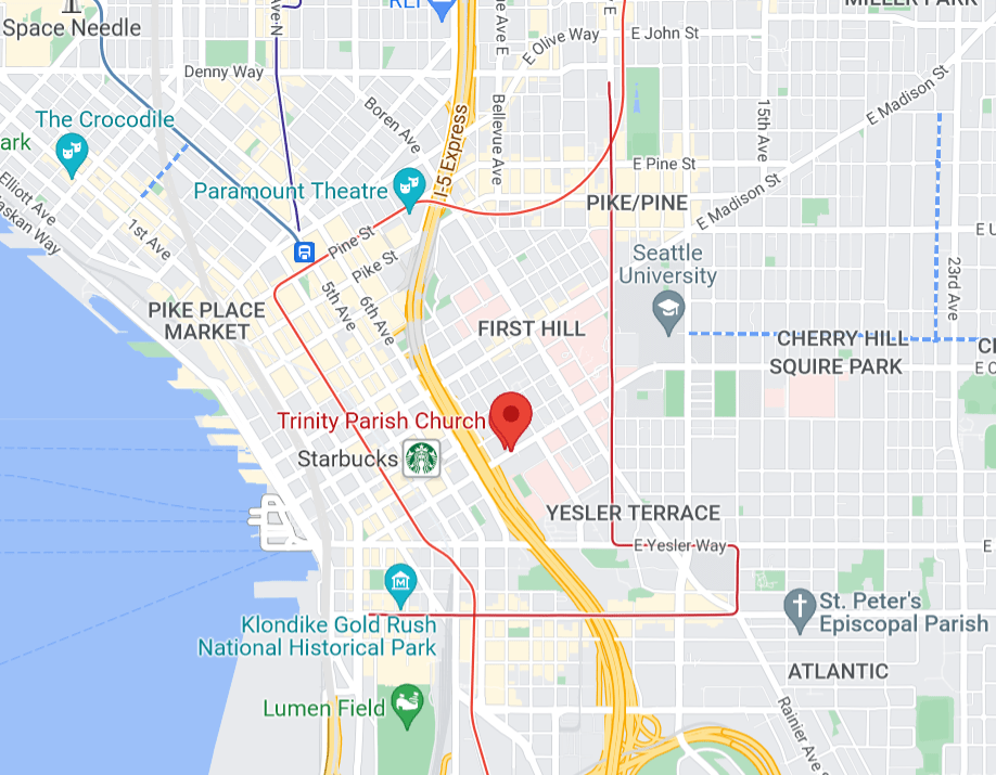 Sneaky Cat Acting Academy is house in Trinity Parish Church